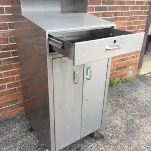 Reciving Desk Stainless Steel Mobile Receiving Desk - MB Food Equipment